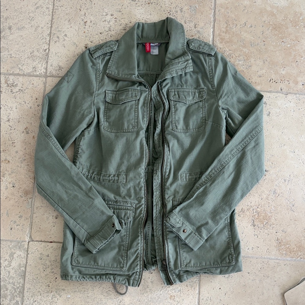 H&M 100% Cotton Utility Jacket